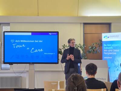 Grußwort durch den weiteren Stellvertreter des Landrats, Joachim Hien.