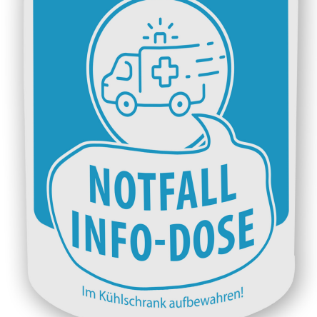 Kostenfreie Verteilung von Notfalldosen