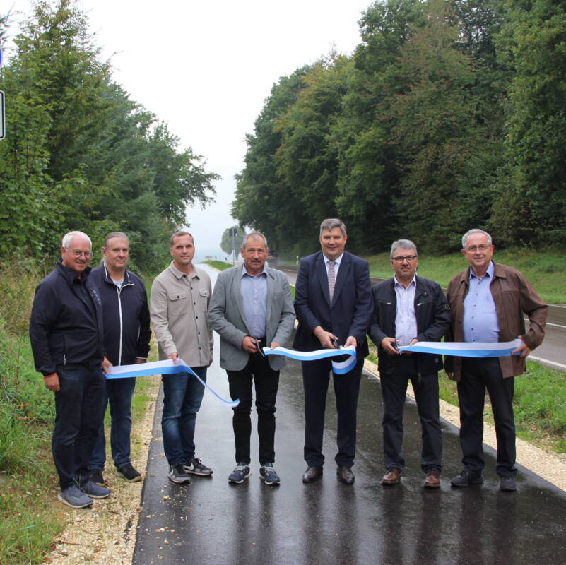 Eröffnung Radweg Mödingen-Ziertheim