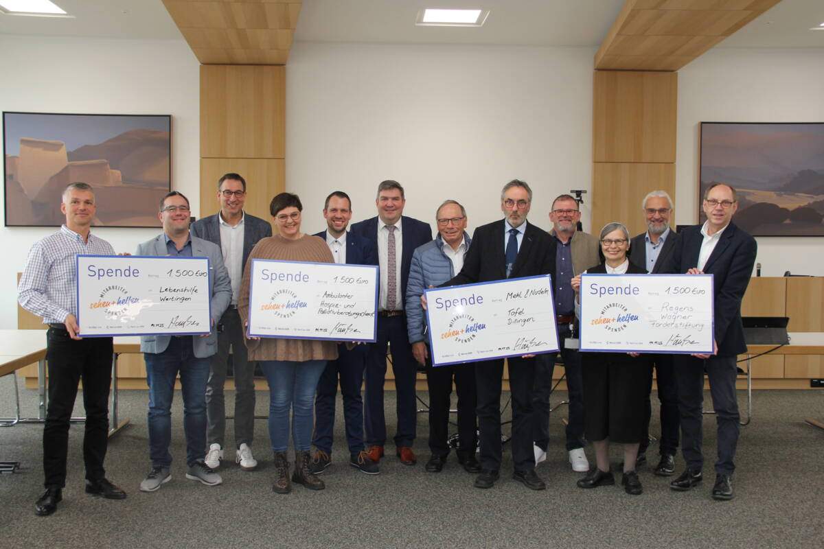 ODRler spenden 6.500 Euro für Soziales in Dillingen