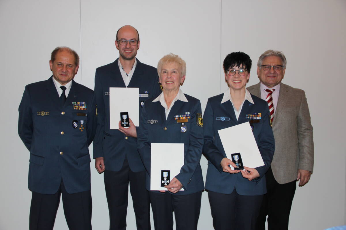 Ehrung THW am 05.01.2025